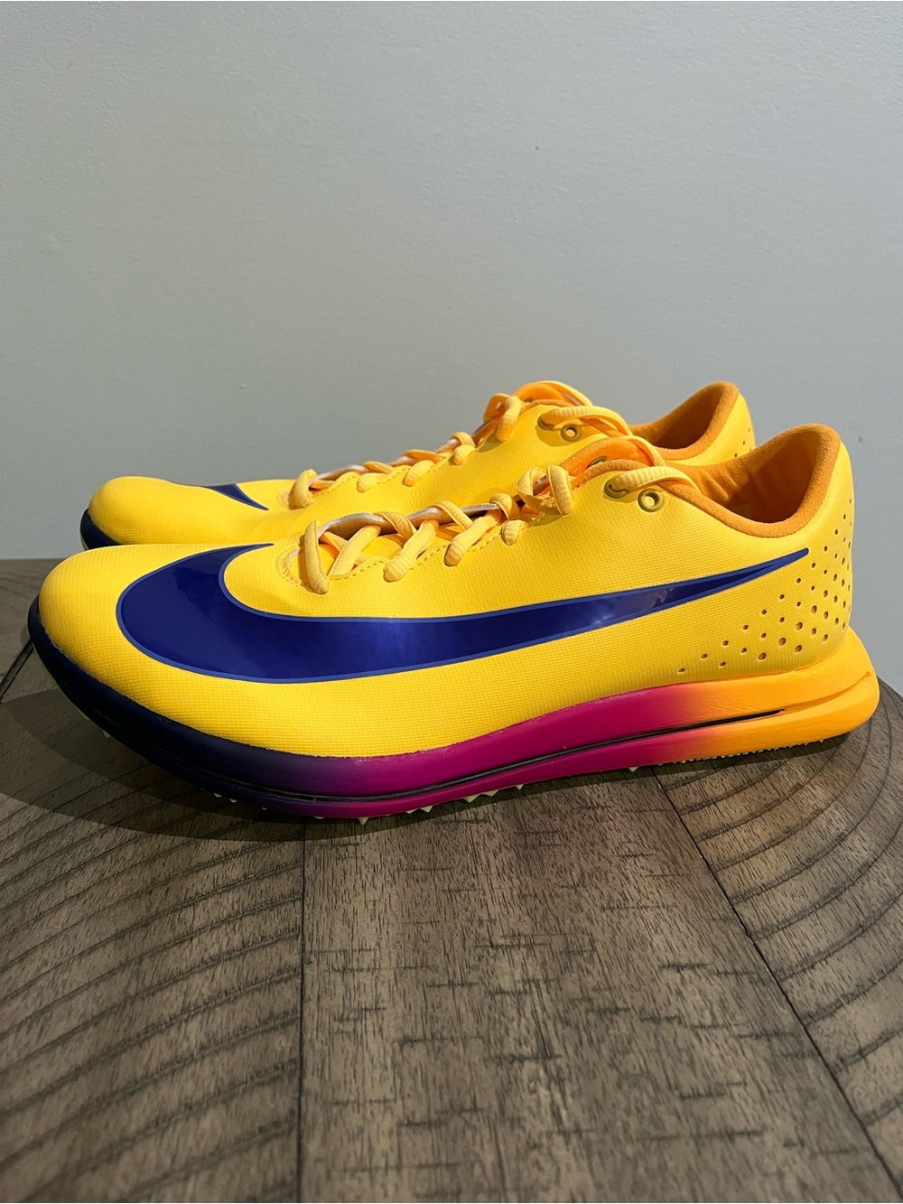 Nike Triple Jump Elite 3 Spikes Track Field Men's 11 Citron Pulse HV6425-800 NEW